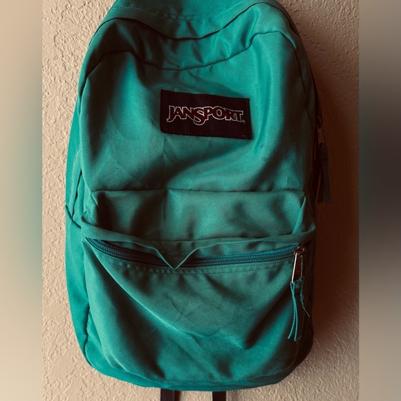 JanSport Teal Backpack for Men - Picture 1 of 9
